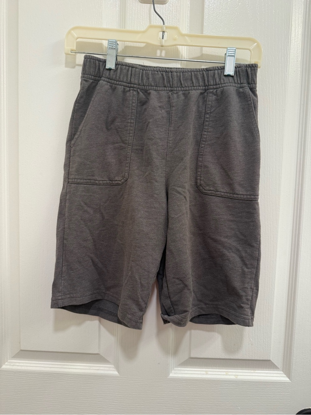 OshKosh B'gosh Gray Elastic-Waist Kids Shorts 12/12A